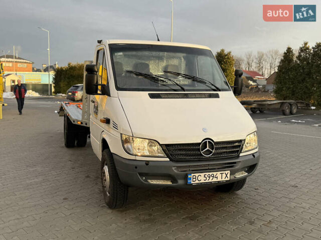Белый Мерседес Sprinter, объемом двигателя 2.69 л и пробегом 295 тыс. км за 14999 $, фото 6 на Automoto.ua