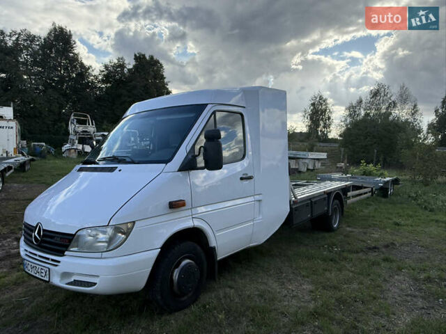 Білий Мерседес Sprinter, об'ємом двигуна 2.69 л та пробігом 403 тис. км за 20000 $, фото 2 на Automoto.ua