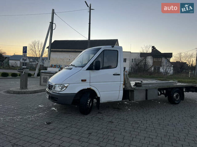 Білий Мерседес Sprinter, об'ємом двигуна 2.69 л та пробігом 700 тис. км за 10300 $, фото 1 на Automoto.ua