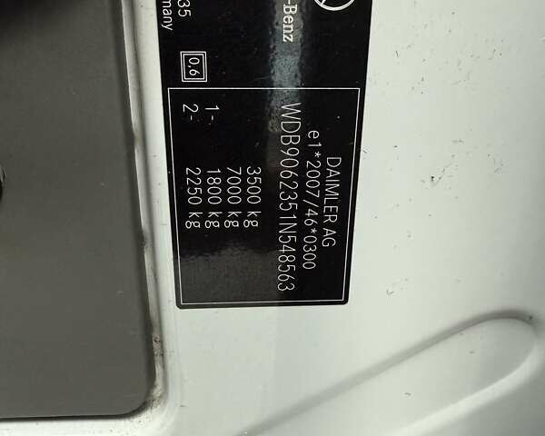 Білий Мерседес Sprinter, об'ємом двигуна 2.14 л та пробігом 288 тис. км за 24600 $, фото 1 на Automoto.ua