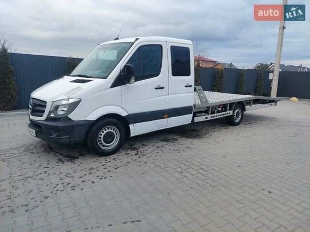 Белый Мерседес Sprinter, объемом двигателя 2.14 л и пробегом 250 тыс. км за 19900 $, фото 1 на Automoto.ua