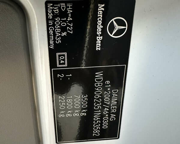 Білий Мерседес Sprinter, об'ємом двигуна 2.2 л та пробігом 419 тис. км за 24700 $, фото 25 на Automoto.ua