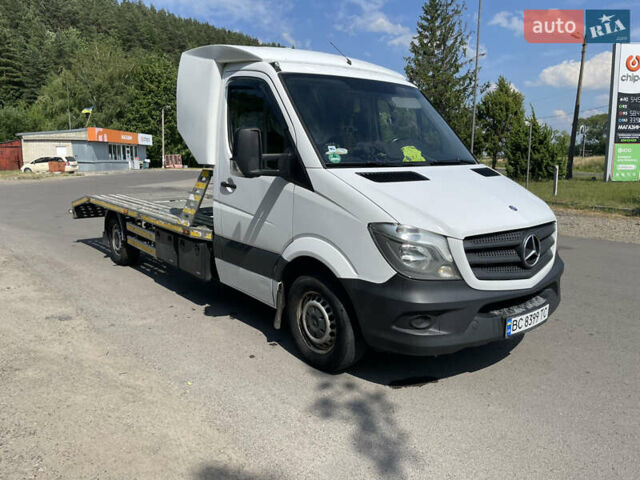 Белый Мерседес Sprinter, объемом двигателя 2.14 л и пробегом 400 тыс. км за 23000 $, фото 3 на Automoto.ua