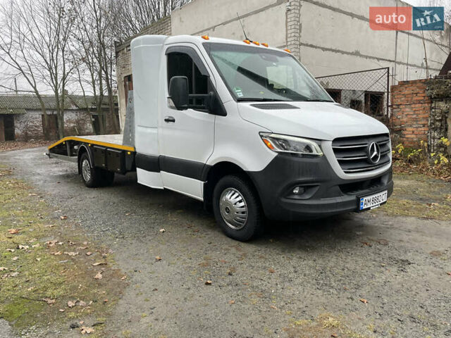 Белый Мерседес Sprinter, объемом двигателя 3 л и пробегом 93 тыс. км за 45000 $, фото 8 на Automoto.ua