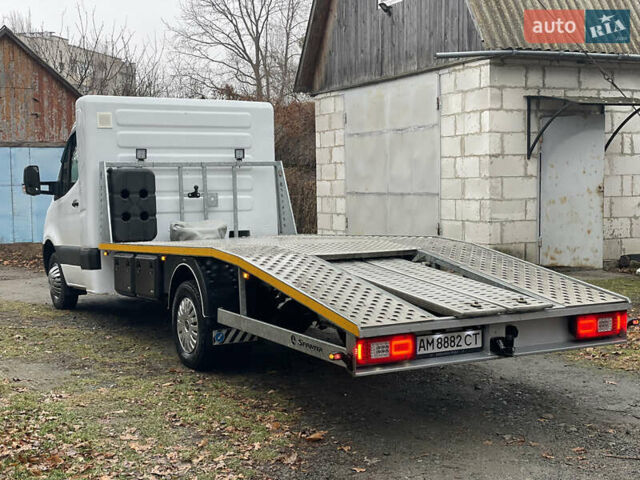 Белый Мерседес Sprinter, объемом двигателя 3 л и пробегом 93 тыс. км за 45000 $, фото 13 на Automoto.ua