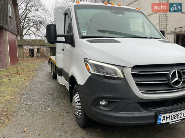 Белый Мерседес Sprinter, объемом двигателя 3 л и пробегом 93 тыс. км за 45000 $, фото 7 на Automoto.ua