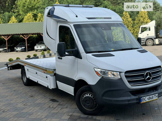 Белый Мерседес Sprinter, объемом двигателя 3 л и пробегом 150 тыс. км за 46000 $, фото 1 на Automoto.ua