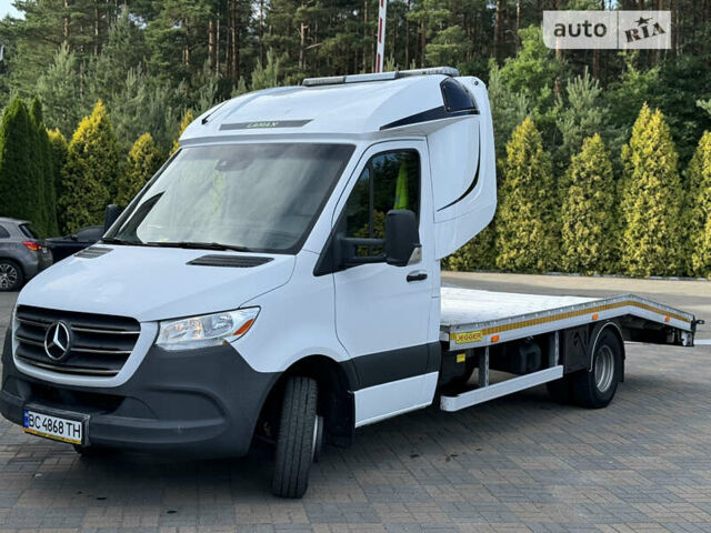 Белый Мерседес Sprinter, объемом двигателя 3 л и пробегом 150 тыс. км за 46000 $, фото 3 на Automoto.ua