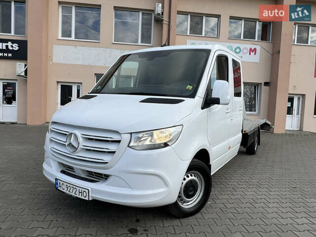 Белый Мерседес Sprinter, объемом двигателя 2.14 л и пробегом 262 тыс. км за 37500 $, фото 2 на Automoto.ua