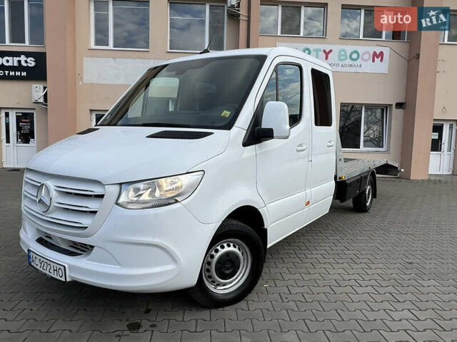 Белый Мерседес Sprinter, объемом двигателя 2.14 л и пробегом 262 тыс. км за 37500 $, фото 1 на Automoto.ua