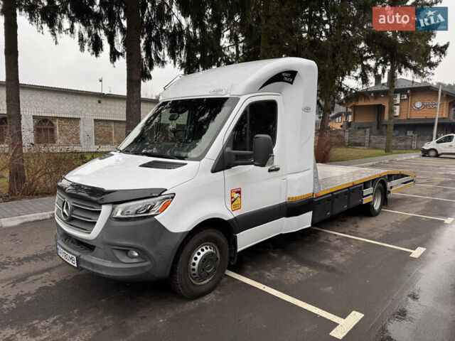 Белый Мерседес Sprinter, объемом двигателя 2.99 л и пробегом 53 тыс. км за 50000 $, фото 4 на Automoto.ua