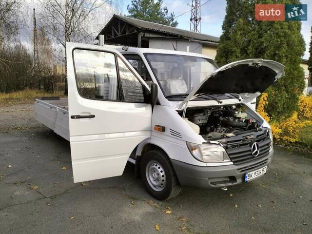 Белый Мерседес Sprinter, объемом двигателя 2.3 л и пробегом 274 тыс. км за 14500 $, фото 10 на Automoto.ua