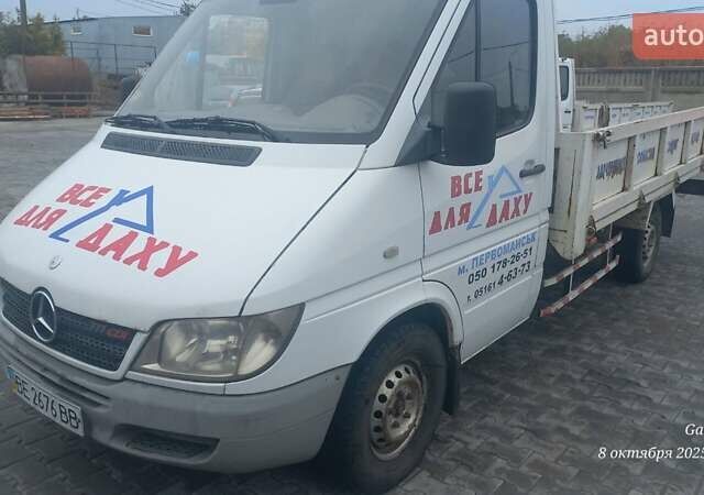 Белый Мерседес Sprinter, объемом двигателя 2.15 л и пробегом 522 тыс. км за 10100 $, фото 5 на Automoto.ua