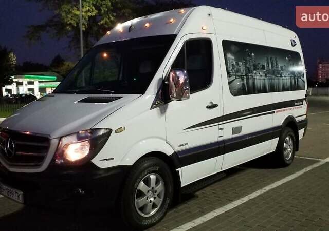 Белый Мерседес Sprinter, объемом двигателя 3 л и пробегом 98 тыс. км за 34500 $, фото 73 на Automoto.ua