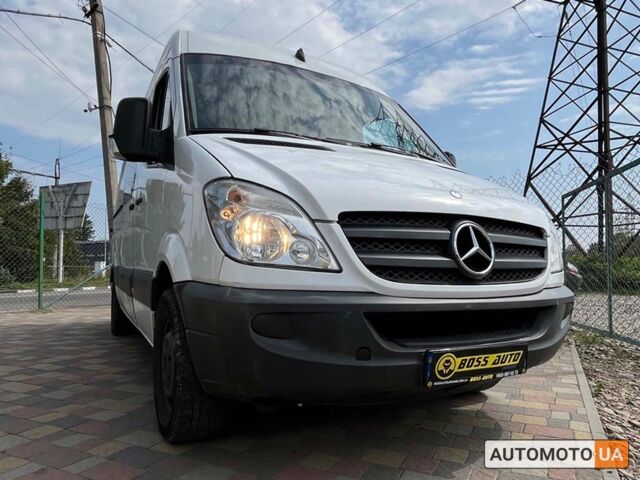 Белый Мерседес Sprinter, объемом двигателя 2.2 л и пробегом 298 тыс. км за 14500 $, фото 7 на Automoto.ua