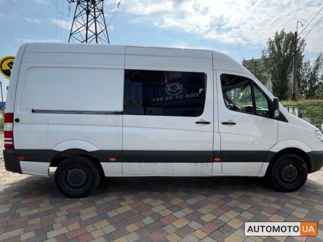 Белый Мерседес Sprinter, объемом двигателя 2.2 л и пробегом 298 тыс. км за 14500 $, фото 6 на Automoto.ua