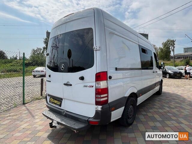 Белый Мерседес Sprinter, объемом двигателя 2.2 л и пробегом 298 тыс. км за 14500 $, фото 5 на Automoto.ua