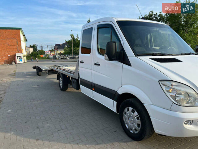 Белый Мерседес Sprinter, объемом двигателя 3 л и пробегом 550 тыс. км за 18700 $, фото 3 на Automoto.ua