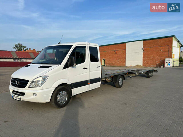 Белый Мерседес Sprinter, объемом двигателя 3 л и пробегом 550 тыс. км за 18700 $, фото 1 на Automoto.ua