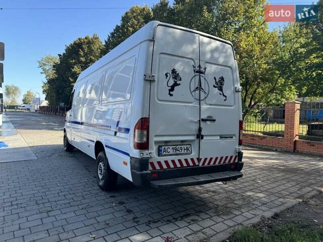 Білий Мерседес Sprinter, об'ємом двигуна 2.1 л та пробігом 526 тис. км за 6700 $, фото 3 на Automoto.ua