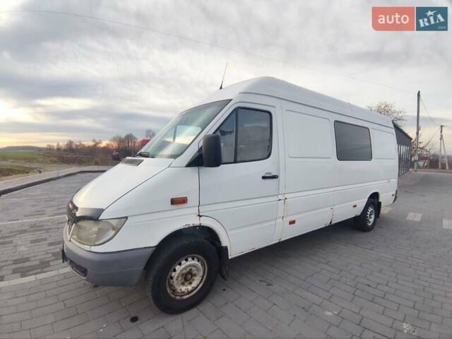 Белый Мерседес Sprinter, объемом двигателя 2.15 л и пробегом 355 тыс. км за 5800 $, фото 8 на Automoto.ua