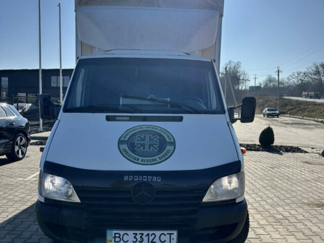 Белый Мерседес Sprinter, объемом двигателя 2.1 л и пробегом 650 тыс. км за 7500 $, фото 1 на Automoto.ua