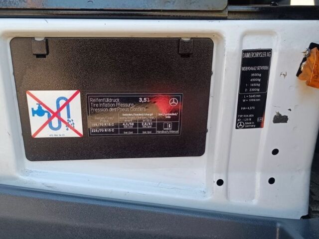 Білий Мерседес Sprinter, об'ємом двигуна 2.2 л та пробігом 501 тис. км за 11500 $, фото 38 на Automoto.ua