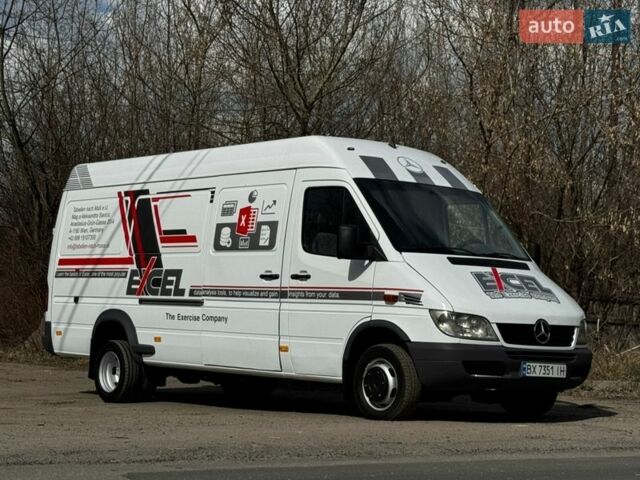 Білий Мерседес Sprinter, об'ємом двигуна 2.7 л та пробігом 399 тис. км за 12300 $, фото 3 на Automoto.ua