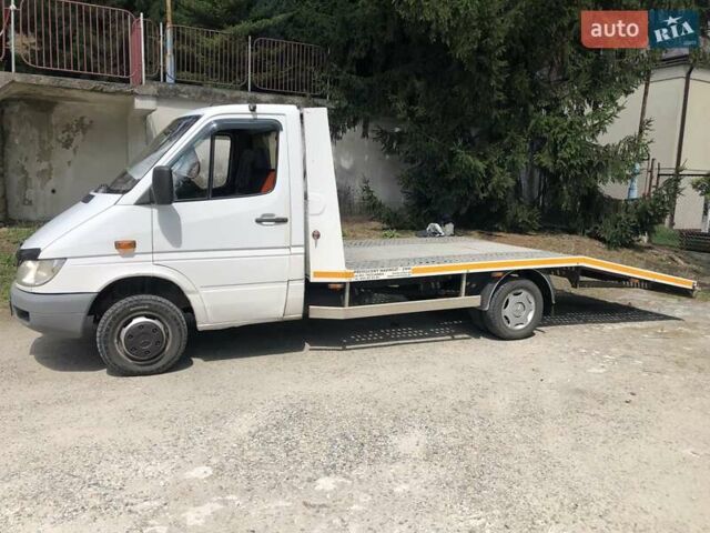 Білий Мерседес Sprinter, об'ємом двигуна 2.15 л та пробігом 474 тис. км за 9200 $, фото 1 на Automoto.ua