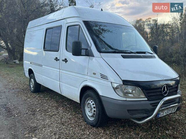 Белый Мерседес Sprinter, объемом двигателя 2.15 л и пробегом 499 тыс. км за 6500 $, фото 1 на Automoto.ua