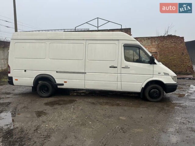 Білий Мерседес Sprinter, об'ємом двигуна 2.15 л та пробігом 575 тис. км за 11800 $, фото 3 на Automoto.ua
