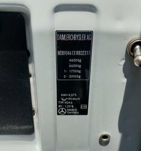 Белый Мерседес Sprinter, объемом двигателя 2.2 л и пробегом 474 тыс. км за 12500 $, фото 16 на Automoto.ua