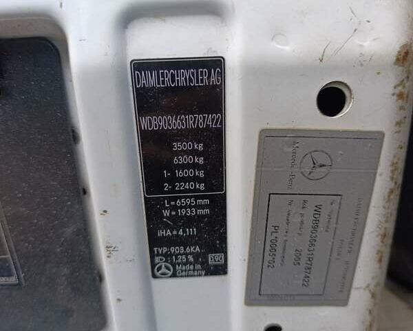 Белый Мерседес Sprinter, объемом двигателя 2.15 л и пробегом 822 тыс. км за 8500 $, фото 11 на Automoto.ua