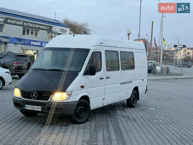 Білий Мерседес Sprinter, об'ємом двигуна 2.2 л та пробігом 530 тис. км за 6999 $, фото 1 на Automoto.ua