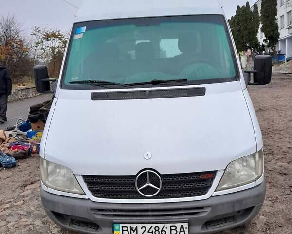 Белый Мерседес Sprinter, объемом двигателя 2.1 л и пробегом 483 тыс. км за 8500 $, фото 2 на Automoto.ua