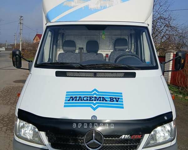 Білий Мерседес Sprinter, об'ємом двигуна 2.69 л та пробігом 292 тис. км за 19500 $, фото 11 на Automoto.ua