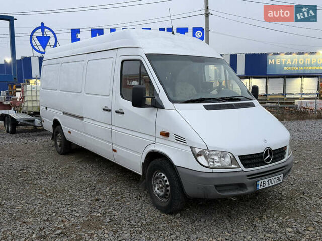Білий Мерседес Sprinter, об'ємом двигуна 2.1 л та пробігом 460 тис. км за 10800 $, фото 3 на Automoto.ua