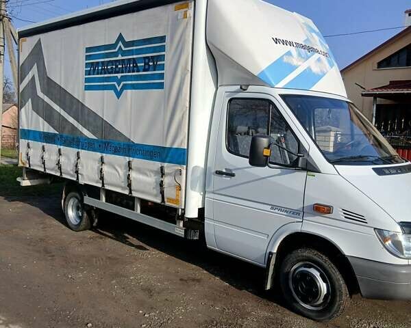 Білий Мерседес Sprinter, об'ємом двигуна 2.69 л та пробігом 292 тис. км за 19500 $, фото 7 на Automoto.ua