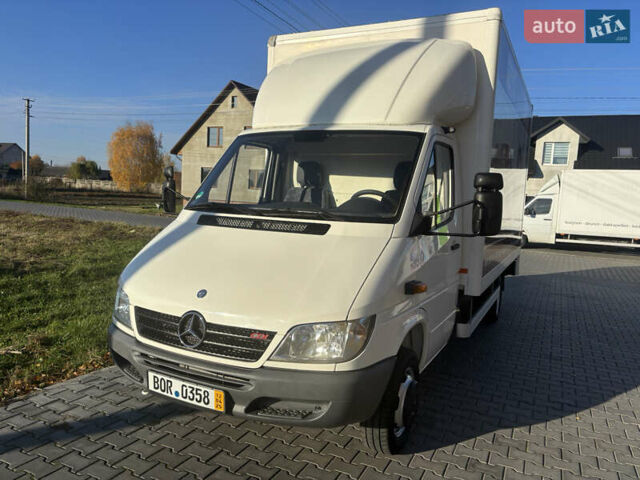 Білий Мерседес Sprinter, об'ємом двигуна 2.7 л та пробігом 198 тис. км за 18500 $, фото 1 на Automoto.ua