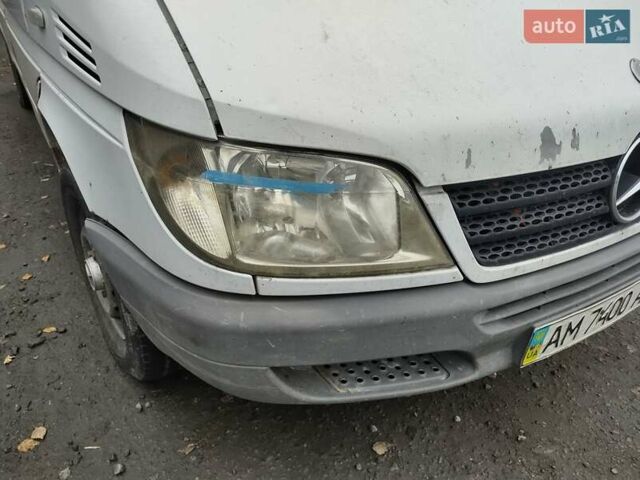 Білий Мерседес Sprinter, об'ємом двигуна 2.7 л та пробігом 403 тис. км за 5250 $, фото 10 на Automoto.ua