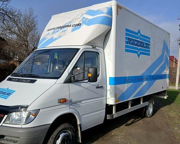 Білий Мерседес Sprinter, об'ємом двигуна 2.69 л та пробігом 292 тис. км за 19500 $, фото 15 на Automoto.ua