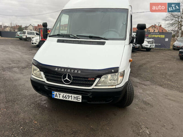 Білий Мерседес Sprinter, об'ємом двигуна 2.15 л та пробігом 600 тис. км за 10750 $, фото 10 на Automoto.ua