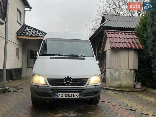 Білий Мерседес Sprinter, об'ємом двигуна 2.7 л та пробігом 640 тис. км за 10500 $, фото 8 на Automoto.ua