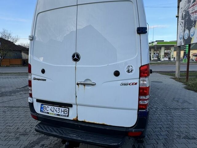 Белый Мерседес Sprinter, объемом двигателя 3 л и пробегом 754 тыс. км за 13000 $, фото 3 на Automoto.ua