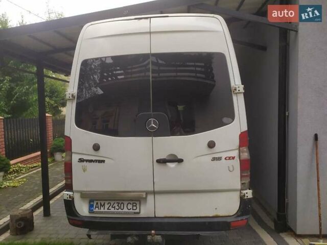 Белый Мерседес Sprinter, объемом двигателя 2.15 л и пробегом 9 тыс. км за 8200 $, фото 11 на Automoto.ua