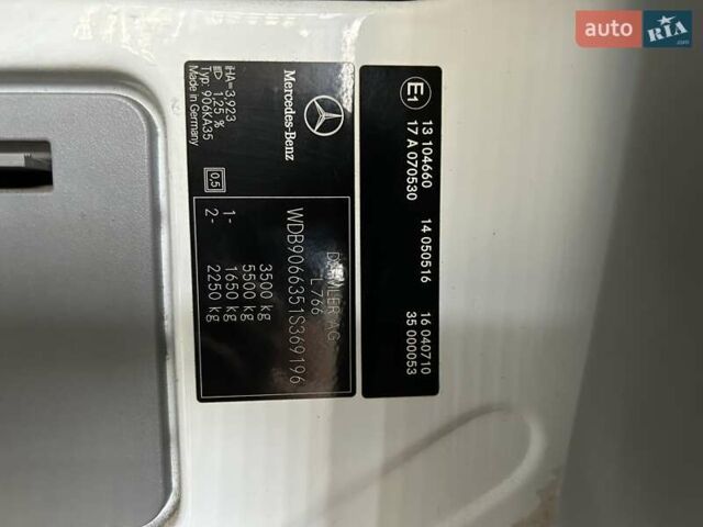 Білий Мерседес Sprinter, об'ємом двигуна 2.15 л та пробігом 184 тис. км за 14500 $, фото 15 на Automoto.ua