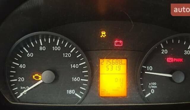 Белый Мерседес Sprinter, объемом двигателя 2.14 л и пробегом 216 тыс. км за 9300 $, фото 14 на Automoto.ua