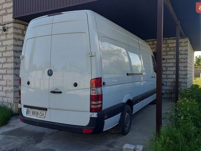 Белый Мерседес Sprinter, объемом двигателя 2.14 л и пробегом 488 тыс. км за 10200 $, фото 1 на Automoto.ua