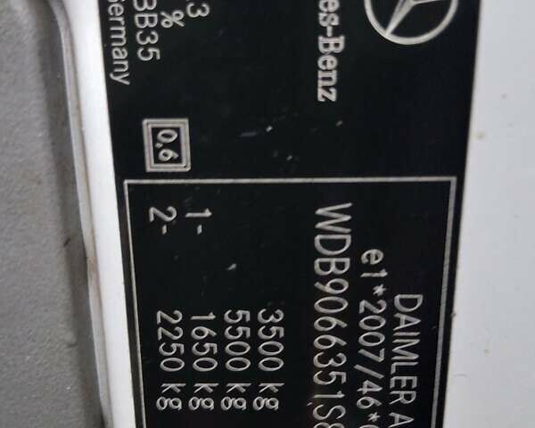 Білий Мерседес Sprinter, об'ємом двигуна 2.14 л та пробігом 595 тис. км за 13000 $, фото 29 на Automoto.ua