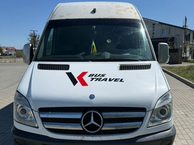 Белый Мерседес Sprinter, объемом двигателя 2.2 л и пробегом 362 тыс. км за 12300 $, фото 1 на Automoto.ua